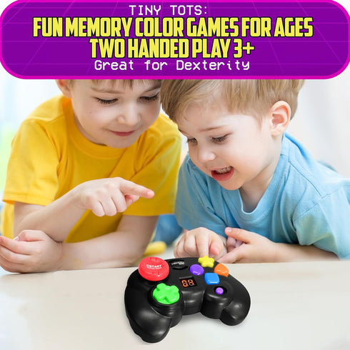 Skywin Light Up Memory Controller Game - Engaging Electronic Memory Game for Kids Ages 4-8, Enhances Memory Skills