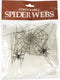 HALLOWEEN SPIDER WEBS & WEBBING - 3 Pack with Spiders for Decoration