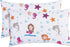 Everyday Kids 2-Pack Toddler Travel Pillowcases, 100% Soft Microfiber, 14" by 20" Fits Pillows 14x19, 13x18 or 12x16