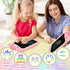 10IN LCD Writing Tablet for Kids, Educational Drawing Tablet for 1-3 Year Old Girls, Toddler Toys for Christmas Gifts