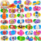 SQZUWIT 300 Pcs Prefilled Easter Eggs with Toys Inside, Pre Filled Easter