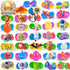 SQZUWIT 300 Pcs Prefilled Easter Eggs with Toys Inside, Pre Filled Easter