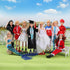 51 Pcs Doll Career Clothes & Accessories, 10 Sets of Role-Playing Clothing & 10 Pairs of Shoes for 11.5 Inch Dolls