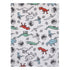 Super Soft Baby Blanket, Welcome to The Universe Jurassic World, White, Blue, Red, Green Dinosaur
