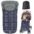 Orzbow Universal Footmuff for Stroller, Winter Warm Baby Bunting Bag, Waterproof Windproof