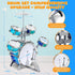 LeeQee Set 1-3, Drumset 3-5 5 5-7 Drum for Kids Jazz for Toddler Vibrant Aurora Light with Pcs High Drums, Musical