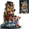 AibangBuildzy Ideas Detective Owl Building Block Set for Adults, 1286pcs Birds Animals Model