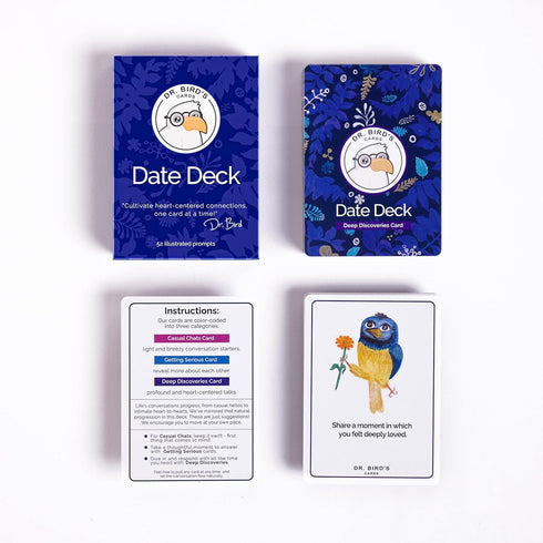 Dr. Bird's Date Deck - Perfect Bridal Shower Gifts for Couples - Build Deep Connections