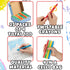 100 Pack (25 Sets 4) Twistable Crayons Bulk of - Non-Toxic, No-Sharpen Mess-Free Color Crayons for Kids, Party Favors