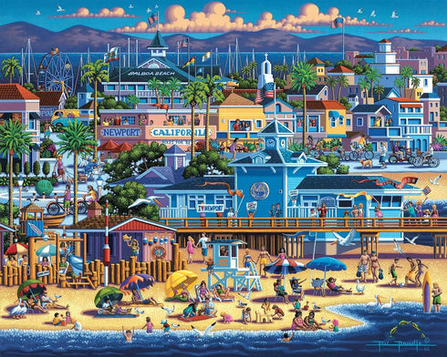 Dowdle Jigsaw Puzzle - Newport Beach - 500 Piece