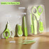 Mergct Anti-Pinch Baby Nail Care Kit for Newborns and Infants - Safety Design with Nail Clippers, Scissors, File