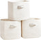 RUNKA Storage Cube Baskets - 3 Pack - 11 inch Square Baskets