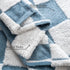 Yagle Mate 3D Cozy 30x40 Inches, Fleece Baby Blanket for Boys Checkerboard Design, Warm and Fluffy Infant Newborn