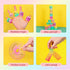 AZEN 24 Pcs Mini Spring Party Favors for Kids 3-5 4-8, Goodie Bag Stuffers for Birthday Party, Classroom Prizes