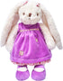 Dilly dudu 2020 Holiday Plush Bunny Rabbit Stuffed Animal, Soft Toys, Cuddly Dolls, 12-Inch (Purple)