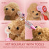 22 Playset 3 4 5 6 SYNCFUN Doctor Kit for Girls, PCS Veterinarian for Kids, Vet Kit with Dog Toy, Stethoscope, Storage