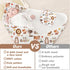 Guawubiang 1PCS 1 32 32IN Wildlife Theme Baby Bath Towels, Hooded Baby Towel for Newborns, Toddler Bath Towel for Boys