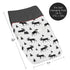 Rustic Woodland Plaid and Moose Changing Pad Cover