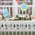 Hahafelt 3 Set Sets Set Pcs Woodland Crib Bedding for Boys, Green Elk Bear Baby Crib for Newborn, Infant & Toddler