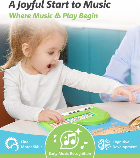 3-5 3, 4 BEST LEARNING My First Piano Book - Educational Musical Toy for Toddlers Kids Ages Years - Ideal Year Old Boy
