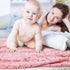 100% 43x35 Inches Baby Blankets Cotton Soft Airy Newborn Swaddle Infants Receiving Blanket for Crib Stoller Pink
