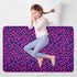 siphylline 52" 34" Leopard Pattern Blue Pink Extra Large Resuable Bed Underpads Water Resistant Baby Diaper Changing