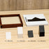 Lingle 80 3D Wooden Hidden Blocks Puzzle Game - Brain Challenges with Solid Wood Box & Deluxe Black and White Pieces