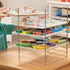 12 inches 0.75 inches Melissa & Doug Multi-Fit Metal Wire Puzzle Rack wide and deep