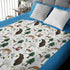 Woodland Forest Animals Baby Blanket Gift for Boys, Pine Tree Bear Fox Deer Leaf Flannel Fleece Nursery Bed Swaddling