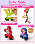 Helsort Set Ages3-5, Wooden Number Train for Toddlers, Magnetic Unicorn Trains Toys, Numbers Matching Game for Toddler