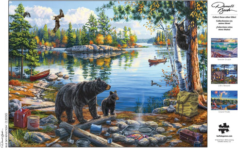 Buffalo Games - Darrell Bush - Blue Sky Reflection - 1000 Piece Jigsaw Puzzle for Adults - Finished Size 26.75 x 19.75