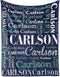 Ship Next Day, Personalized Baby Blankets for Baby Boys Girls, Kids Custom