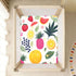 Bseiialft 52 28 Tropical Fruits Leaves Crib Sheets for Boys Girls Soft and Breathable Cotton Baby Sheets for Standard