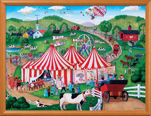 "MasterPieces 300 Piece EZ Grip Jigsaw Puzzle - Jolly Time Circus - 18"x24""