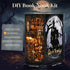 TOYQI DIY Book Nook Kit, Miniature House Dollhouse Kit for Adult and Teens, Book Nook Kits for Adults, Spooky Creepy