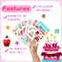 Large Birthday Stickers, 24 Sheets Happy Birthday Stickers for Kids, Classroom, Cake Stickers