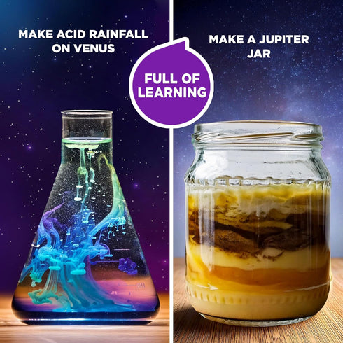 8+ 50+ Doctor Jupiter Space Science Toy, Crafts Kit for Kids | Birthday Gifts for Boys Years Old | STEM Toy