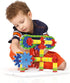 Quercetti Georello Tech Starter Building Set - 100-Pieces to Construct 3-D Structures for Kids Ages 5+, 36 x 60 x 27.5