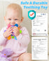 Baby Teething Toys for Babies 0-6 Months | Infant Baby Girl Gifts | Rattles Chew Toys Sensory Learning Montessori -
