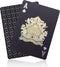 WJPC Black Diamond Premium PVC Waterproof Poker Playing Cards - Cool Deck for Party and Game