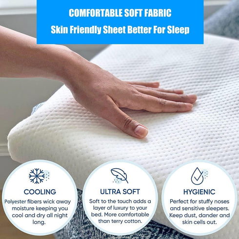 100% 32"x20"x2" Rocking/Bold/Ezebaby/VaVaSoo/Yacul/Simmons Mecc ecoh Baby Bassinet Mattress, Breathable Cover