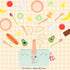 Playset, 31 Sets 3+ Wooden Toy Picnic Pcs Wooden Play Food Sandwich Stacking Toys for Kids Pretend Play Cutting Food