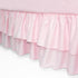 American Baby Company Double Layer Ruffled Crib Skirt, Blush Pink, for Girls,