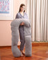 Gynaecologist-Recommended RELY+ Detachable U-Shaped Maternity Pillow Full Body Support for Sleeping, Unbreakable