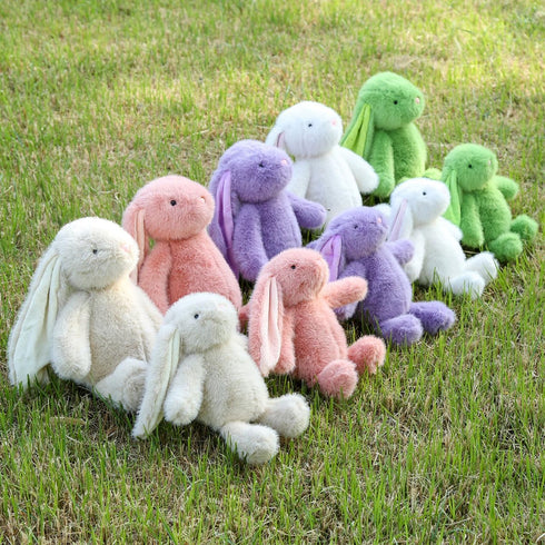 Farnesaa 2Lbs 16" Weighted Stuffed Animal Bunny, Weighted Stuffed Animals Rabbit, Heatable and Coolable Plushies, White