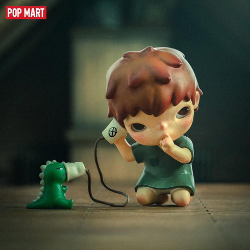 POP MART Hirono Mime Series Blind Box Figures, Random Design Action Figures Collectible Toys for Home Decorations