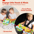 1-3 1 1 hahaland Busy Book for Toddlers - Farm Animals Quiet Busy Board for Year Old, Montessori Toys for Year Old Boy