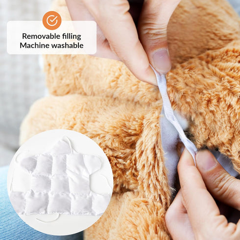 5 Lbs Weighted Stuffed Animal for Anxiety | Calming & Comforting | Weighted Plush Animal Sloth | Anxiety Stuffed