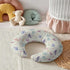 KuphiL10C Watercolor Dragon Moon Stars Pattern Nursing Pillow Cover, Unisex Removable Breastfeeding Pillowcase