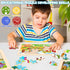 3 4 5 4 Pack 24 Wooden Animals Puzzles for Kids Age Year Old, Pcs Montessori Toddler Jigsaw Puzzles for Girl boy